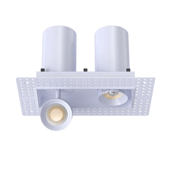 GDL-G32522Goodlite G - 32522 3" 24W Two Head Trimless Retractable Downlight Selectable CCT