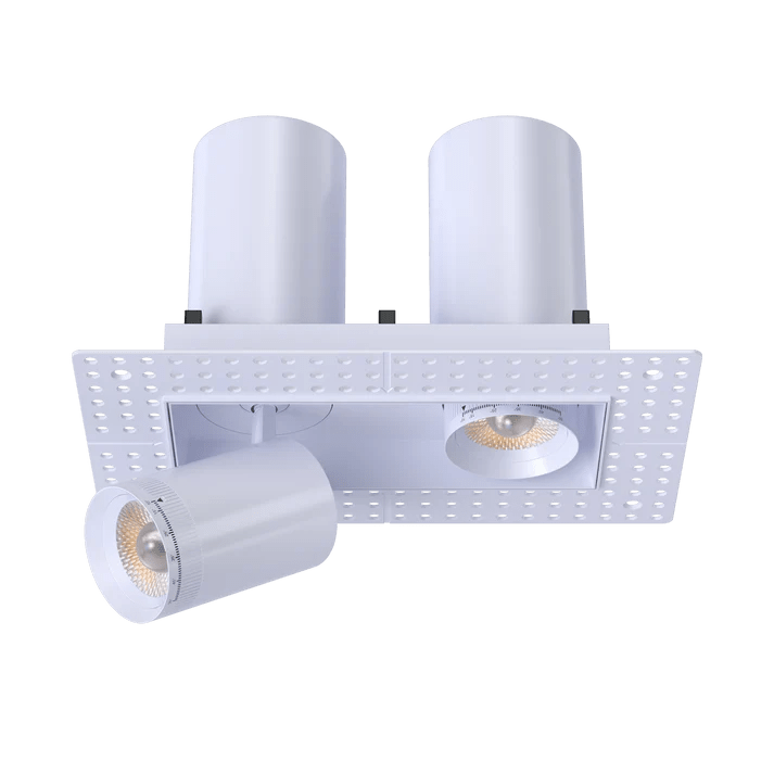 GDL-G32522Goodlite G - 32522 3" 24W Two Head Trimless Retractable Downlight Selectable CCT
