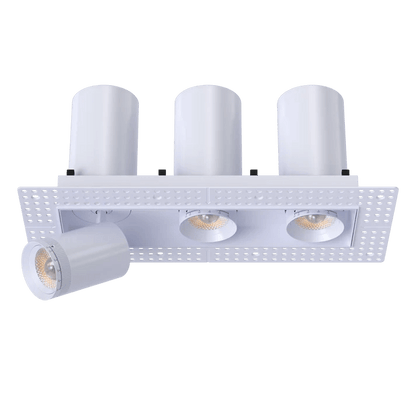 GDL-G32523Goodlite G - 32523 3" 36W Three Head Trimless Retractable Downlight Selectable CCT