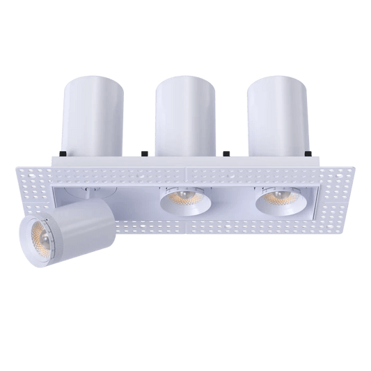 GDL-G32523Goodlite G - 32523 3" 36W Three Head Trimless Retractable Downlight Selectable CCT