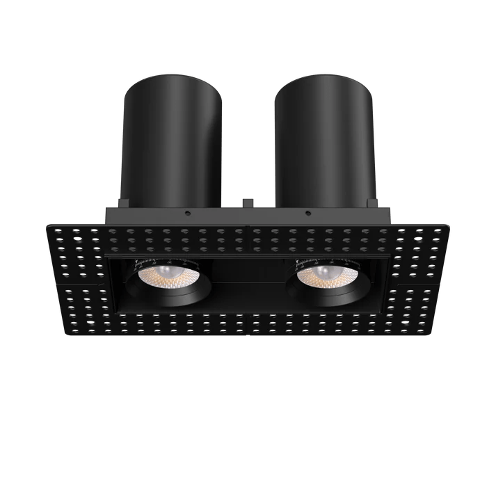 GDL-G32532Goodlite G - 32532 3" 24W Two Head Trimless Retractable Downlight Selectable CCT