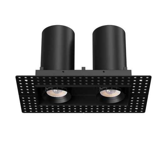 GDL-G32532Goodlite G - 32532 3" 24W Two Head Trimless Retractable Downlight Selectable CCT