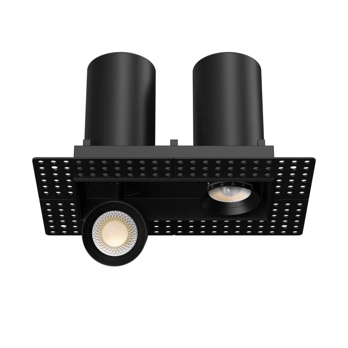 GDL-G32532Goodlite G - 32532 3" 24W Two Head Trimless Retractable Downlight Selectable CCT