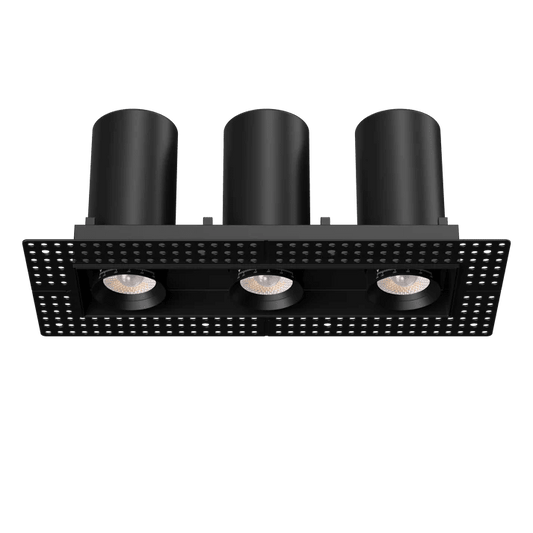 GDL-G32533Goodlite G-32533 3" 36W Three Head Trimless Retractable Downlight Selectable CCT
