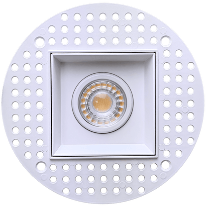 GDL - G95620Goodlite G - 95620 3″ 8W Square Trimless Gimbaled Spotlight Selectable CCT