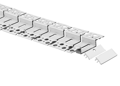 GDL-G96229Goodlite G-96229 1.5" 8FT Flexible Trimless Recessed Mount LED Tape Channels