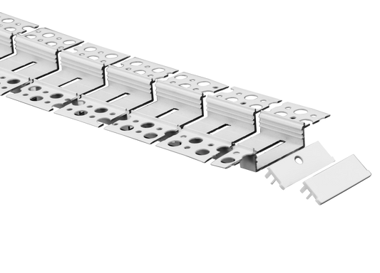 GDL-G96229Goodlite G-96229 1.5" 8FT Flexible Trimless Recessed Mount LED Tape Channels