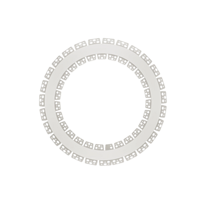 GDL-G95729Goodlite G-96229 1.5" 8FT Flexible Trimless Recessed Mount LED Tape Channels