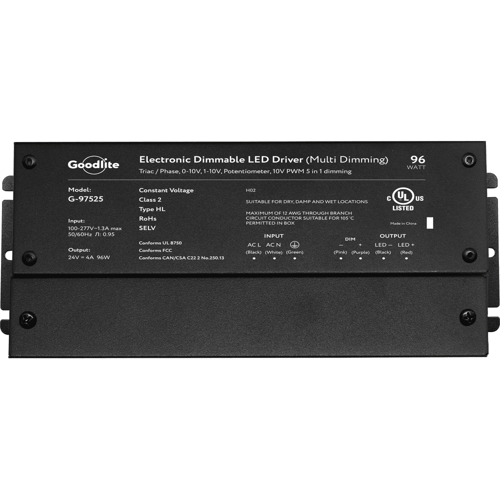 GDL - G97525Goodlite G - 97525 96W 24V Electronic LED Dimmable Dimmer