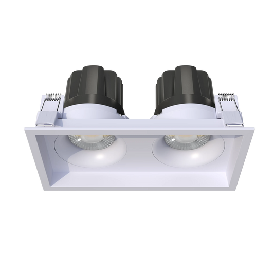 GDL-G98742Goodlite G - 98742 3.5" 40W Dual Head Gimbal Selectable CCT + Wattage