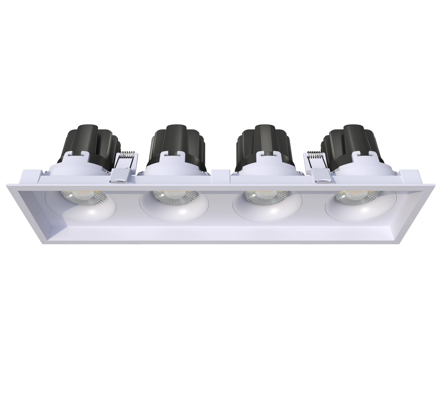 GDL-G98744Goodlite G - 98744 3.5" 80W Three Head Gimbal Selectable CCT + Wattage