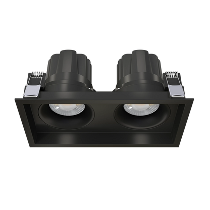 GDL-G98752Goodlite G-98752 3.5" 40W Dual Head Gimbal Selectable CCT + Wattage