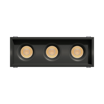 GDL-G98753Goodlite G-98753 3.5" 60W Three Head Gimbal Selectable CCT + Wattage