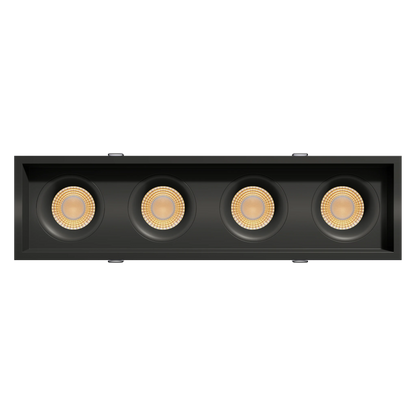 GDL-G98754Goodlite G-98754 3.5" 80W Four Head Gimbal Selectable CCT + Wattage
