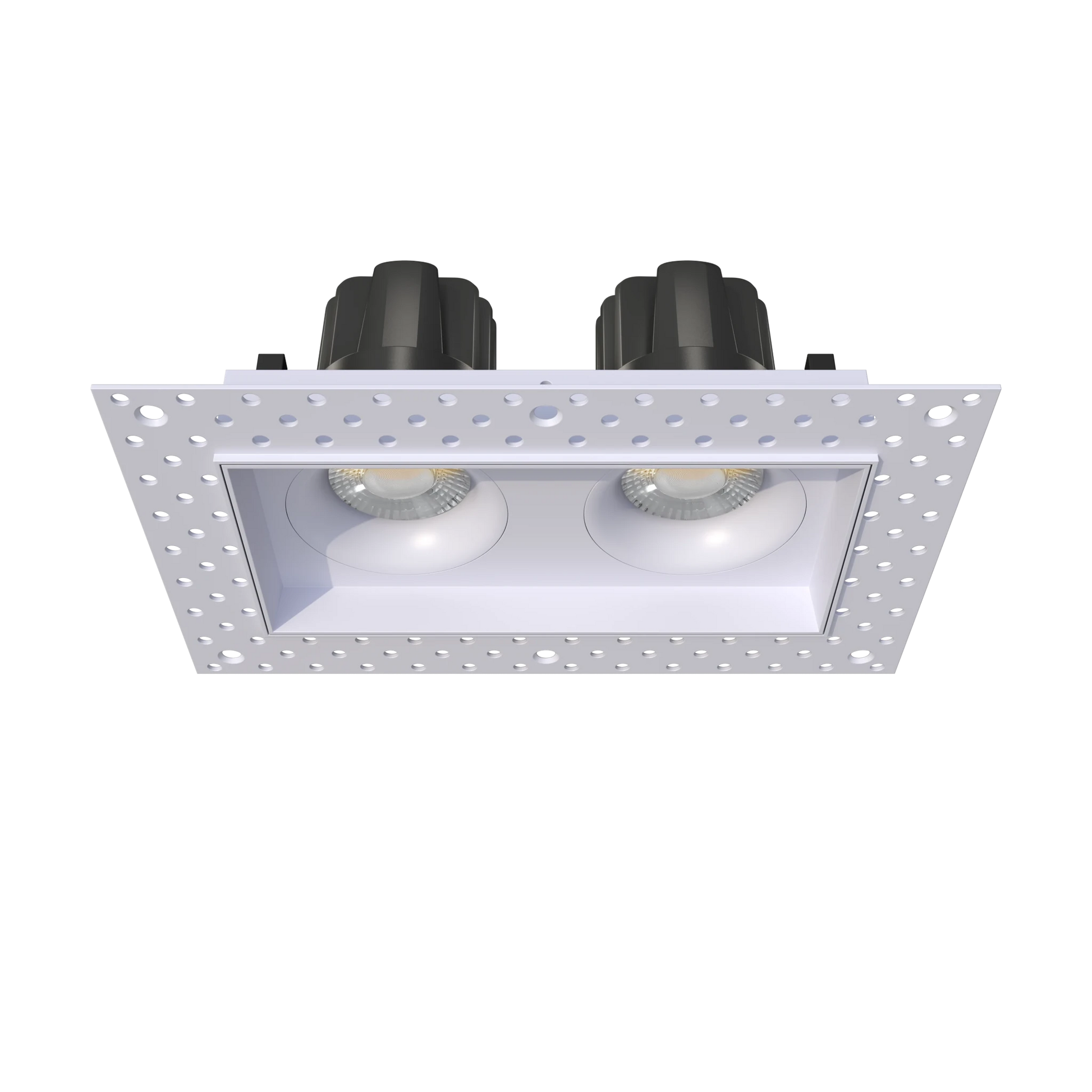 GDL-G98762Goodlite G - 98762 3.5" Trimless 40W Dual Head Gimbal Selectable CCT + Wattage