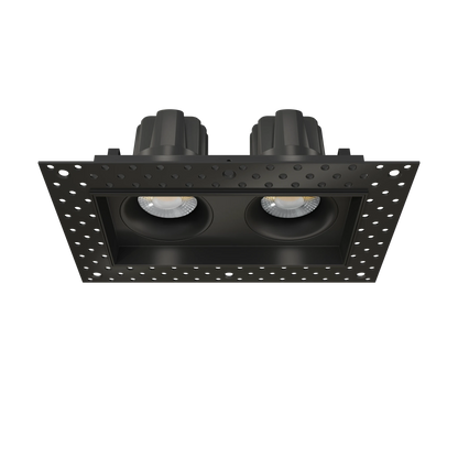 GDL-G98772Goodlite G-98772 3.5" Trimless 40W Dual Head Gimbal Selectable CCT + Wattage