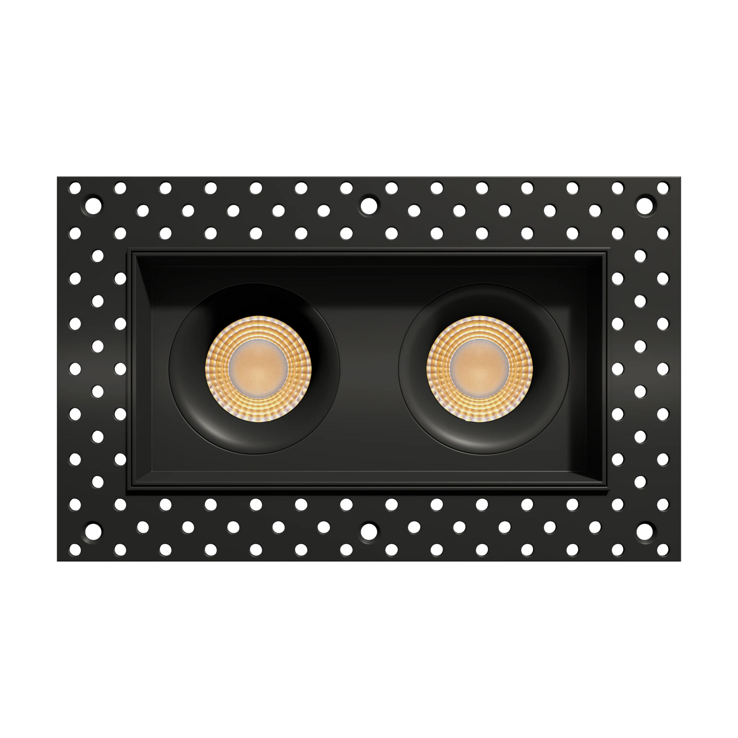 GDL-G98772Goodlite G-98772 3.5" Trimless 40W Dual Head Gimbal Selectable CCT + Wattage