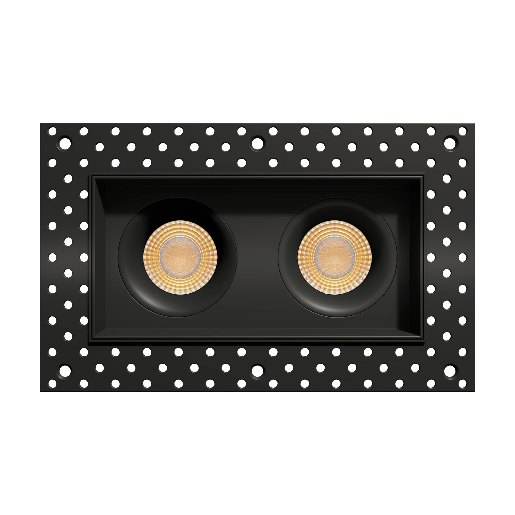 GDL-G98772Goodlite G-98772 3.5" Trimless 40W Dual Head Gimbal Selectable CCT + Wattage