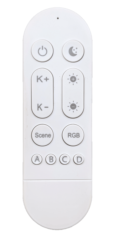 GDL-G99719Goodlite G-99719 Aster RGBCCT RF Remote Controller 4-Zone 100FT