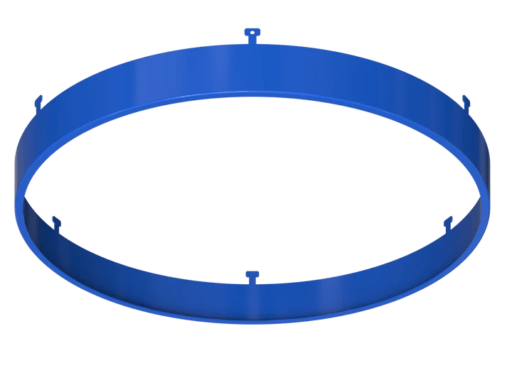 GDL-G13000Goodlite Glimmer Edgeless Round Surface Mount Decorative Trims