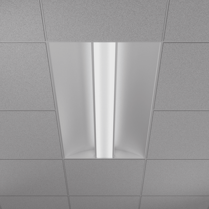 GDL-G98128Goodlite Neptune Center Indirect Troffer 2x4 72W LED Selectable CCT