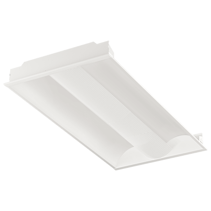GDL-G98002Goodlite Neptune Indirect Center Net Basket Troffer 2x4 70W LED Selectable CCT