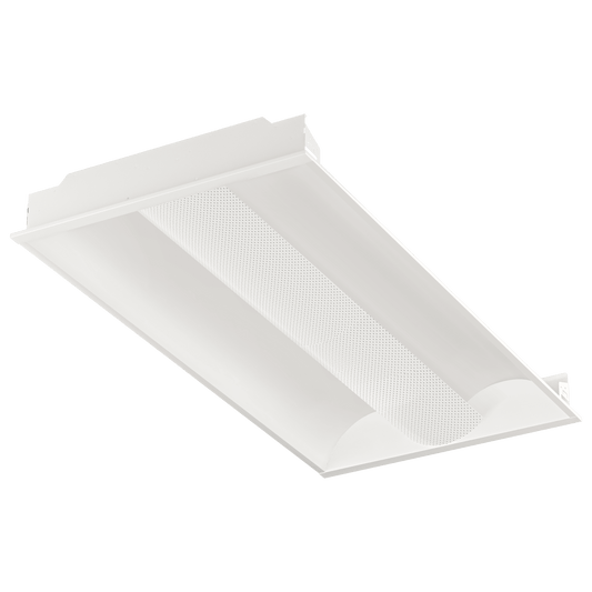 GDL-G98002Goodlite Neptune Indirect Center Net Basket Troffer 2x4 70W LED Selectable CCT