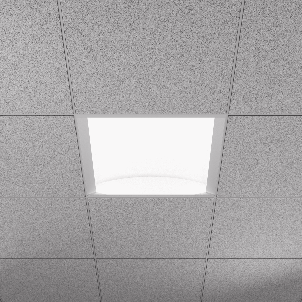 GDL-G98250Goodlite Neptune Indirect Single Vault Troffer 2x2 50W LED Selectable CCT
