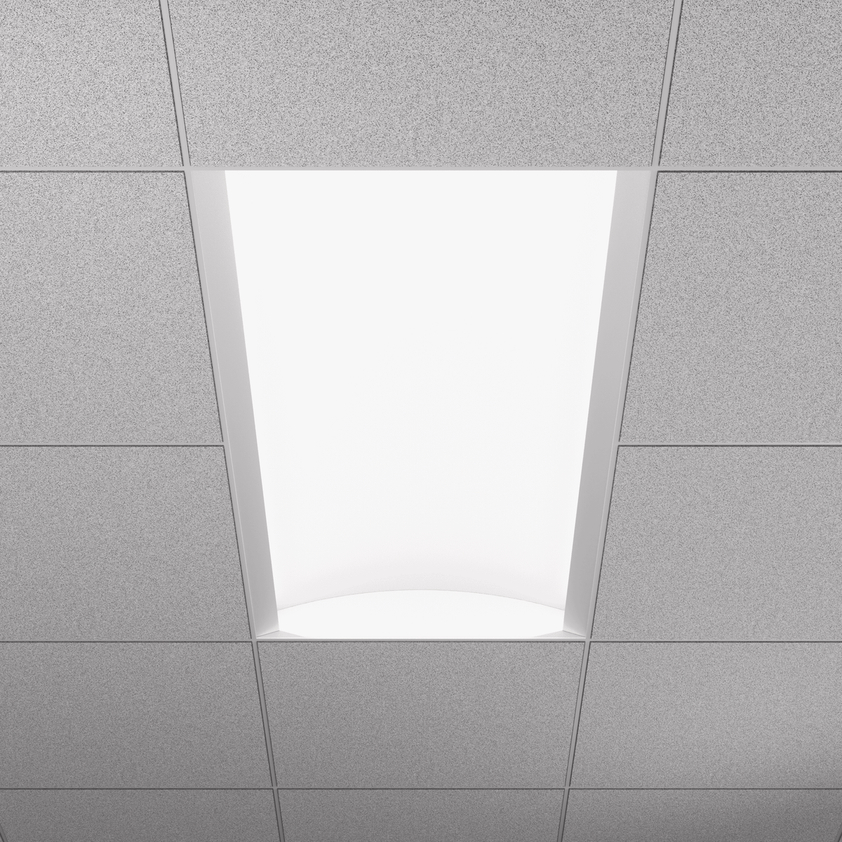 GDL-G98252Goodlite Neptune Indirect Single Vault Troffer 2x4 70W LED Selectable CCT