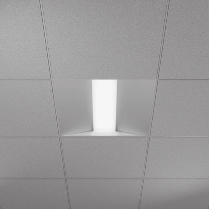 GDL-G98010Goodlite Neptune Square Center Basket Troffer 2x2 50W LED Selectable CCT