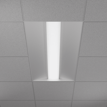 GDL-G98012Goodlite Neptune Square Center Basket Troffer 2x4 70W LED Selectable CCT