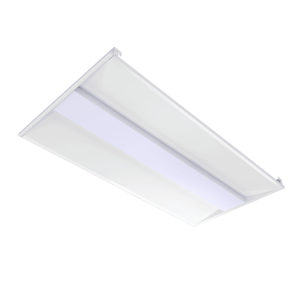 GDL-G98012Goodlite Neptune Square Center Basket Troffer 2x4 70W LED Selectable CCT
