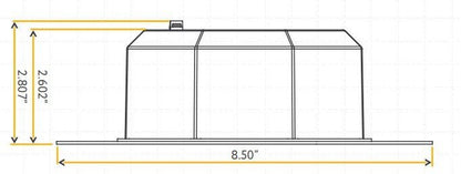 GDL - G11120Goodlite Silent G - 11120 1" 15W LED Mud - In Module Selectable CCT