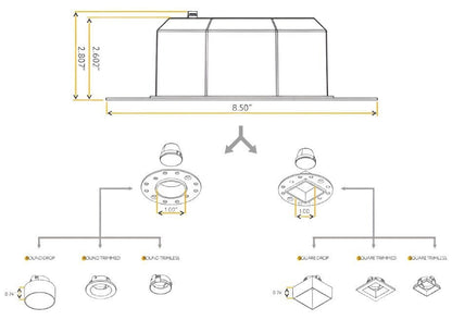 GDL - G11620Goodlite Silent Trims