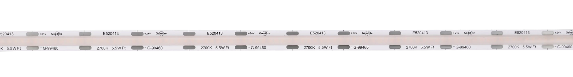 GDL-G99465Goodlite SOB 100FT LED Tape Light 5.5W/FT Tape 27K-50K