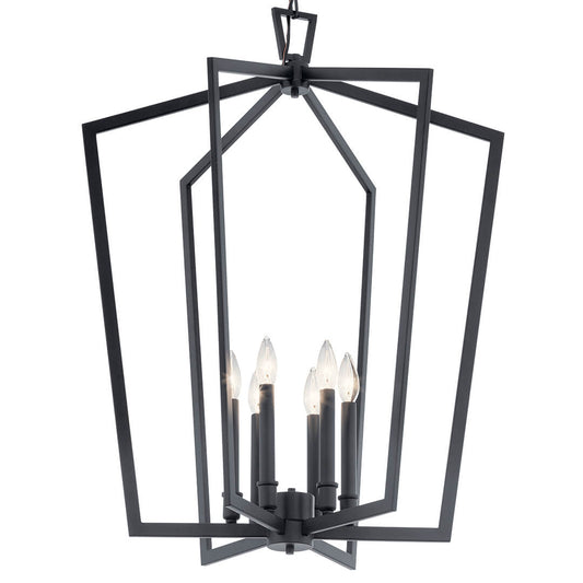 KICHLER-43495BKKICHLER Abbotswell 43495 24.75" 6-Light Chandelier