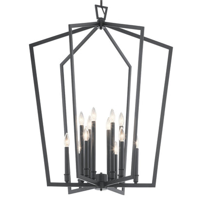 KICHLER-43496BKKICHLER Abbotswell 43496 30" 12-Light Foyer Chandelier