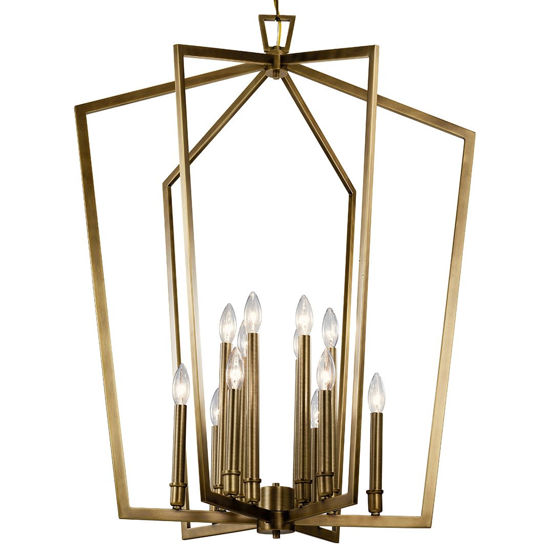 KICHLER-43496NBRKICHLER Abbotswell 43496 30" 12-Light Foyer Chandelier
