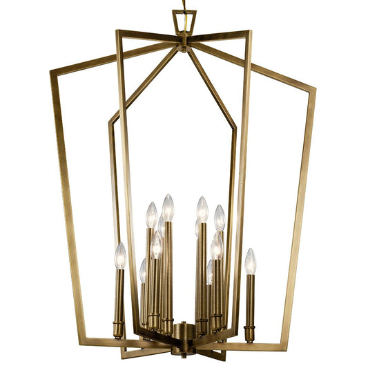 KICHLER-43496NBRKICHLER Abbotswell 43496 30" 12-Light Foyer Chandelier