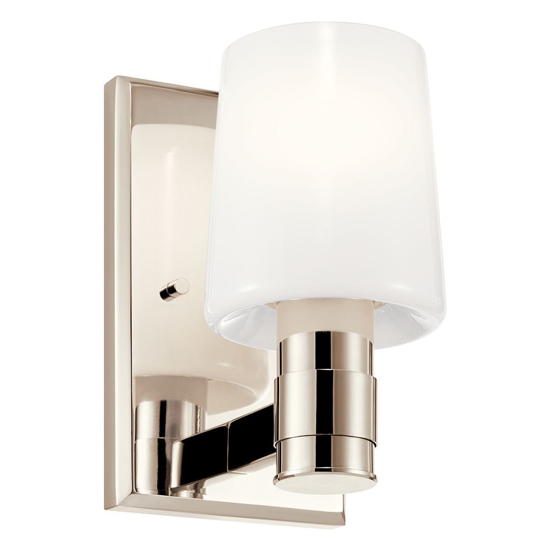 KICHLER-55174PNKICHLER Adani 55174 1 Light Vanity with Frosted Glass