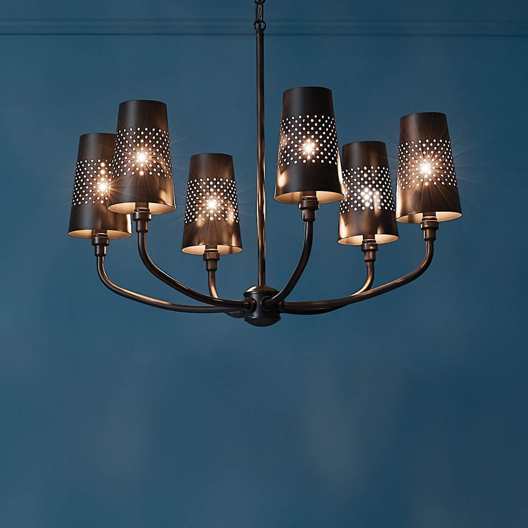 KICHLER-52508CLPKICHLER Adeena 52508 26.75" 6-Light Chandelier