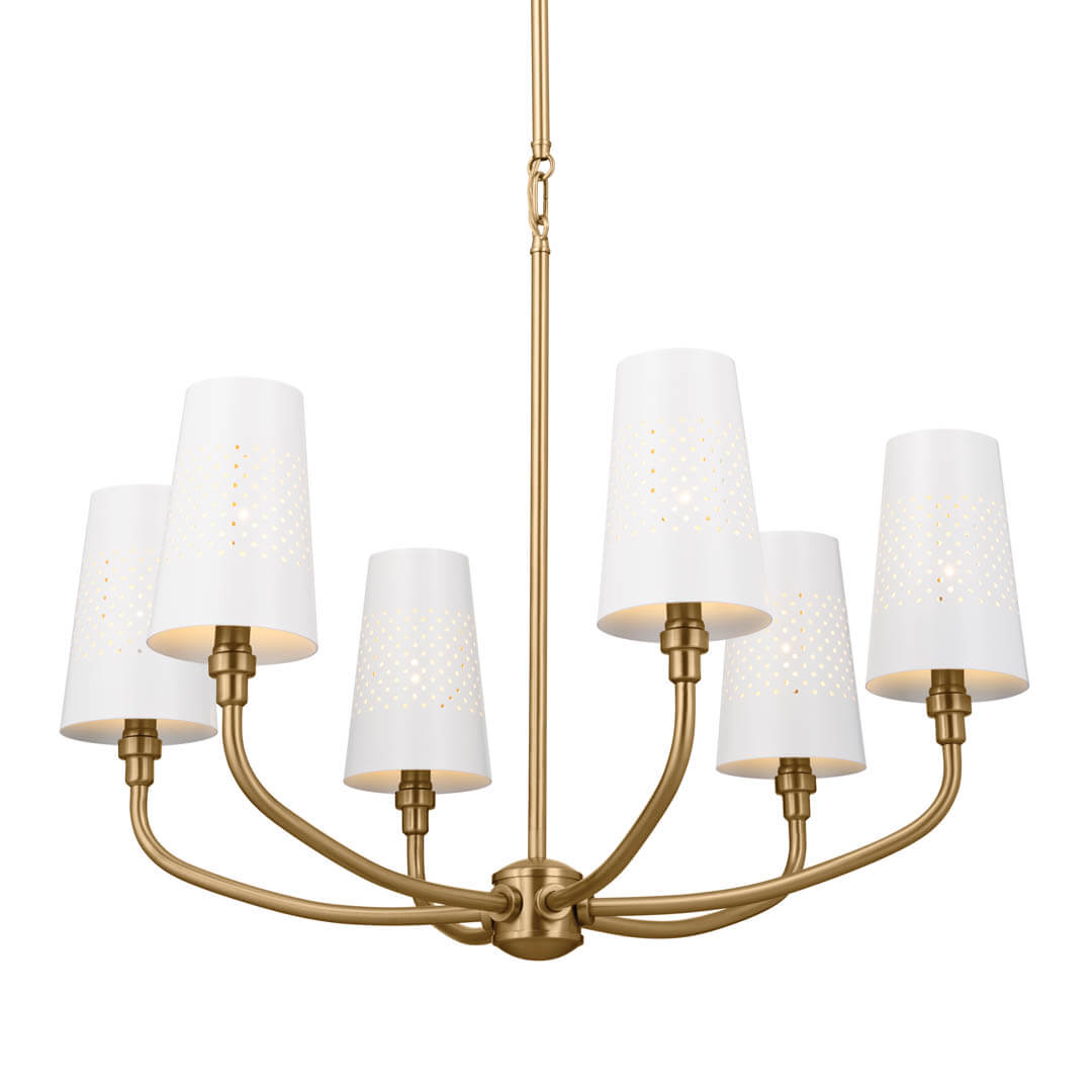 KICHLER-52508BNBKICHLER Adeena 52508 26.75" 6-Light Chandelier