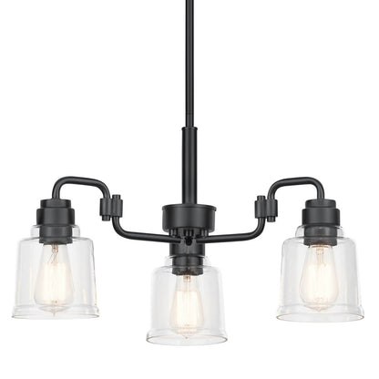 KICHLER-52397BKKICHLER Aivian 52397 22.75" 3-Light Chandelier