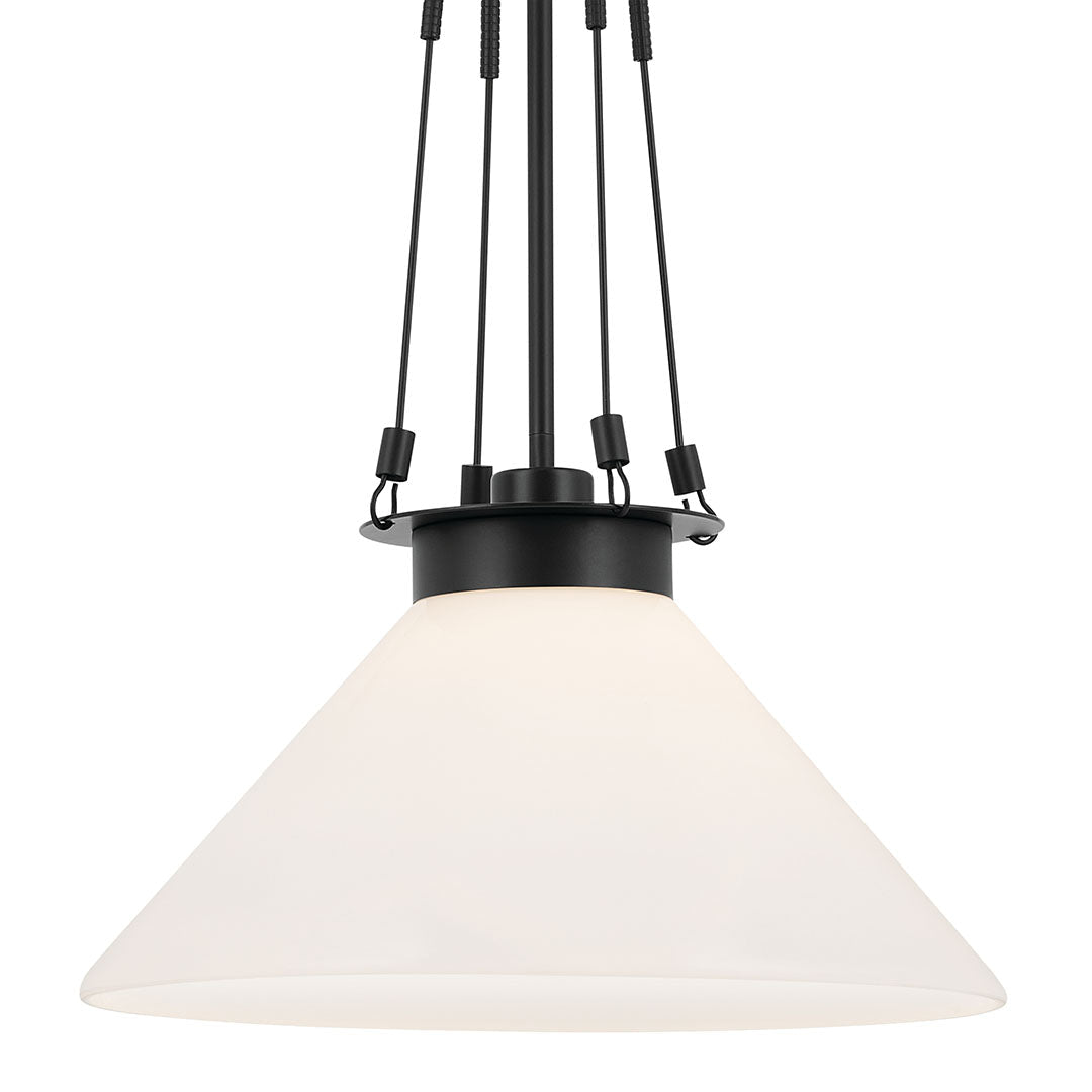 KICHLER-52581BKKICHLER Albers 52581 18.25" 1 Light Pendant