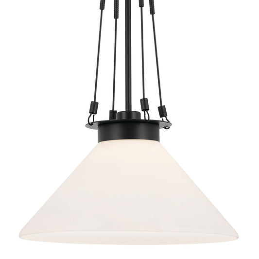 KICHLER-52581BKKICHLER Albers 52581 18.25" 1 Light Pendant