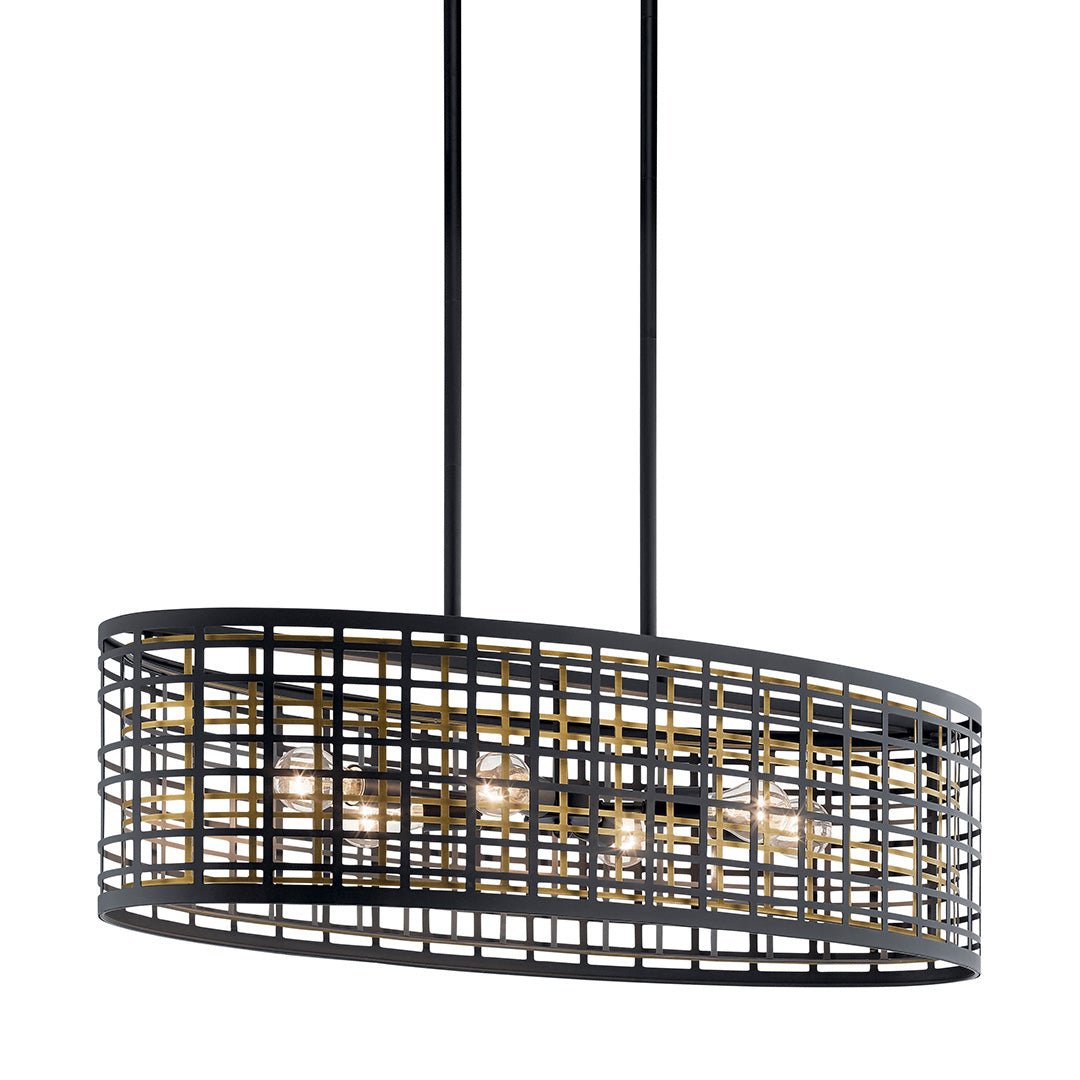 KICHLER-44077BKKICHLER Aldergate 44077 17" 6-Light Chandelier