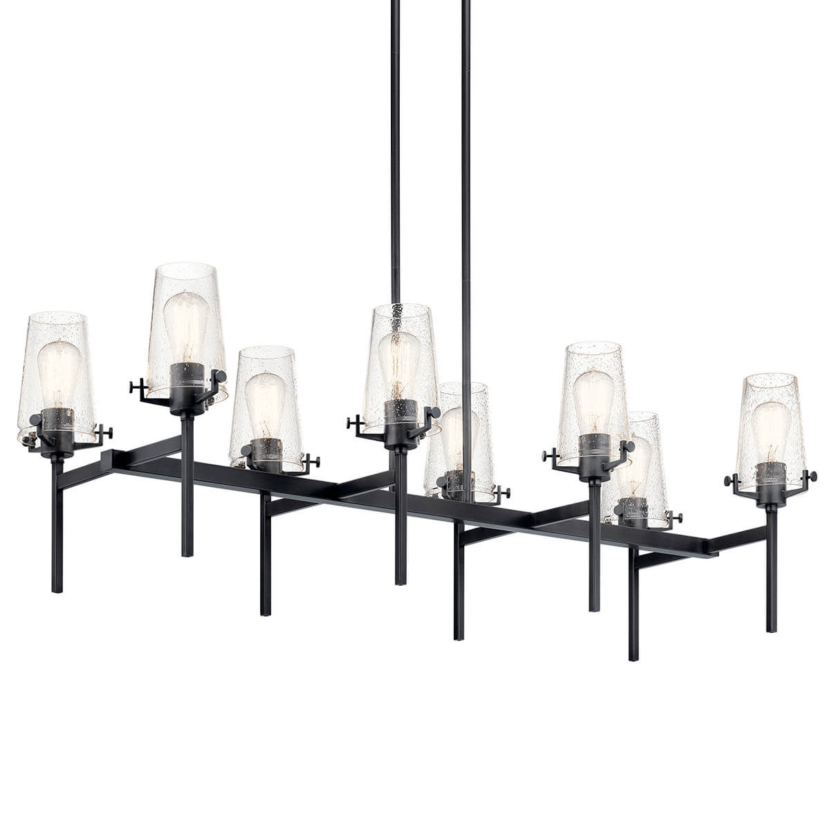 KICHLER-43696BKKICHLER Alton 43696 17" 8-Light Linear Chandelier