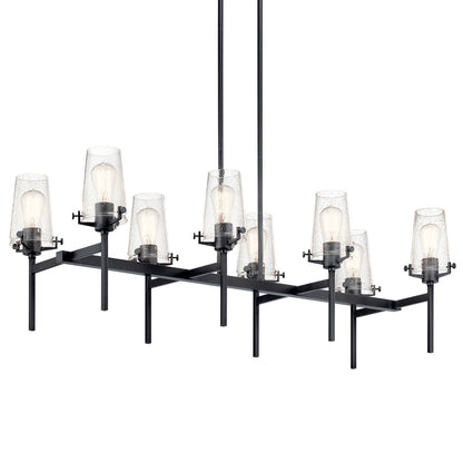KICHLER-43696BKKICHLER Alton 43696 17" 8-Light Linear Chandelier