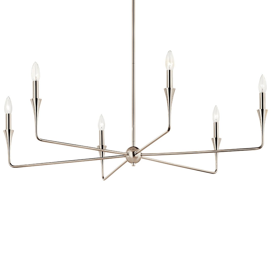 KICHLER-52690PNKICHLER Alvaro 52690 40.25" 6-Light Chandelier