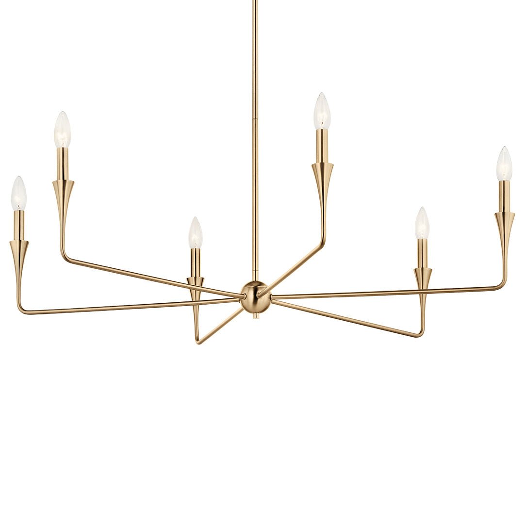 KICHLER-52690CPZKICHLER Alvaro 52690 40.25" 6-Light Chandelier